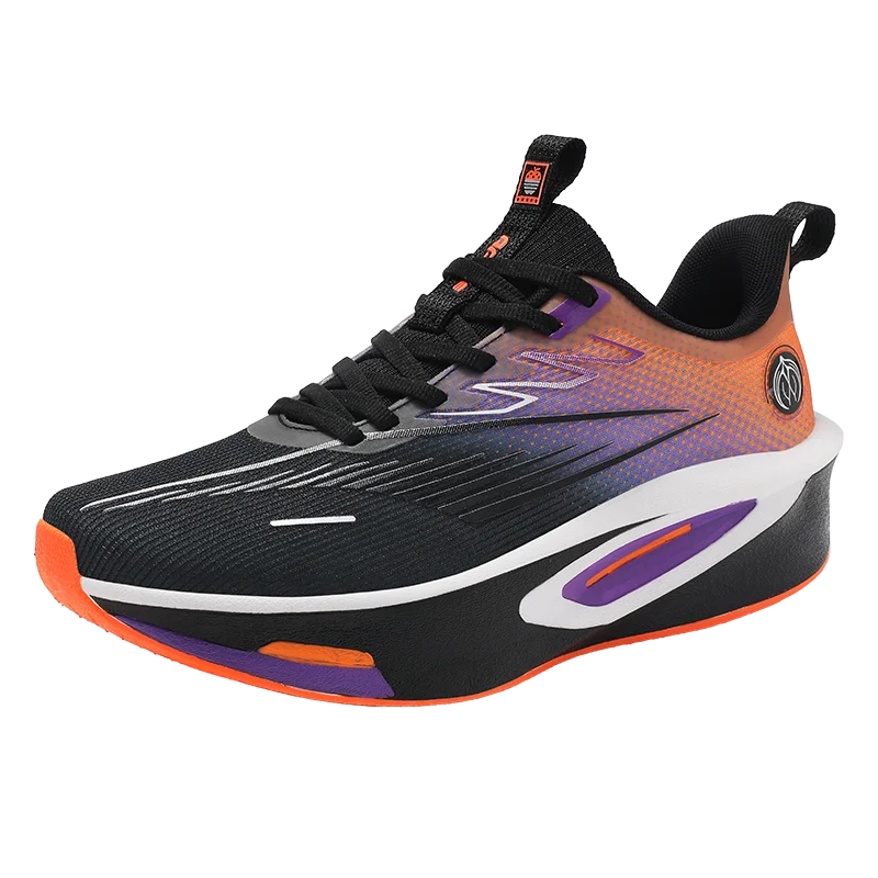 Couple Running Shoes Breathable Mesh Lightweight Cushioning Field Long-distance Running Training Sneakers for Men Women