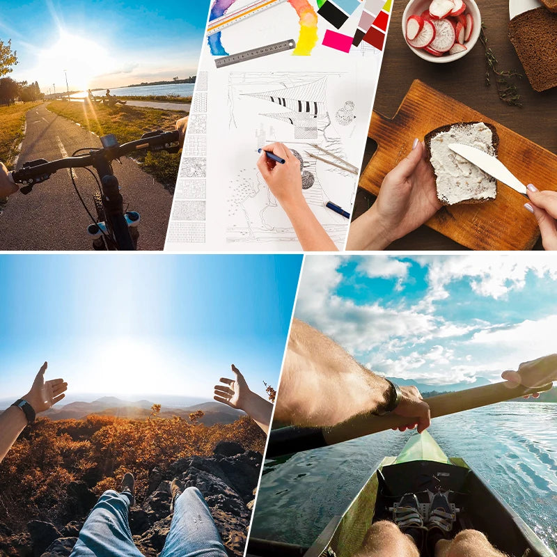 ជើងទ្រកម៉ាញេទិក Ulanzi Go-Quick II សម្រាប់ GoPro Hero 13 12 11 10 9 8 សម្រាប់គ្រឿងបន្លាស់កាមេរ៉ា Insta360 DJI Osmo Action