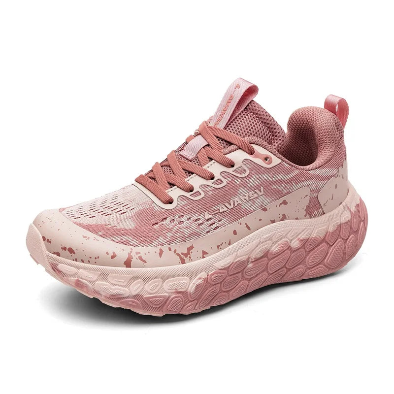 Men Women Wide Toe Box Casual Sneakers Breathable Mesh Cushion Platform Shoes Lightweight Wide Fit Athletic Walking Sport Shoes