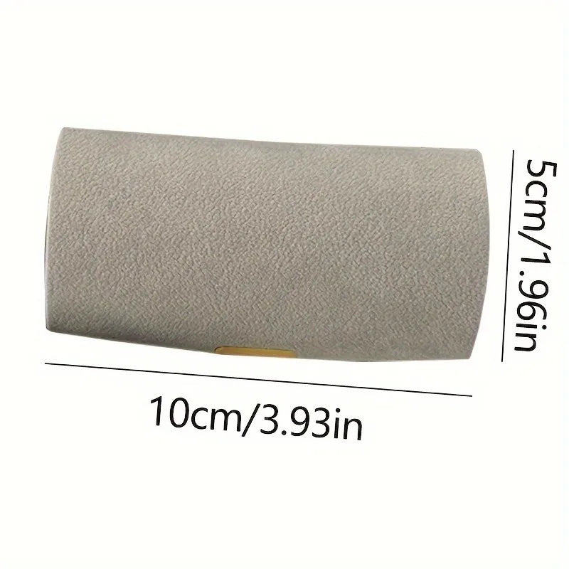 1pc Premium velvet jewelry storage box,portable jewelry box,perfect gift for birthdays and Mother's Day.Jewelry storage box.