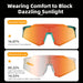 ROCKBROS Photochromic Cycling Glasses Polarized Adjustable Nose Support Myopia Frame Sports Sunglasses Men Women Eyewear Goggle