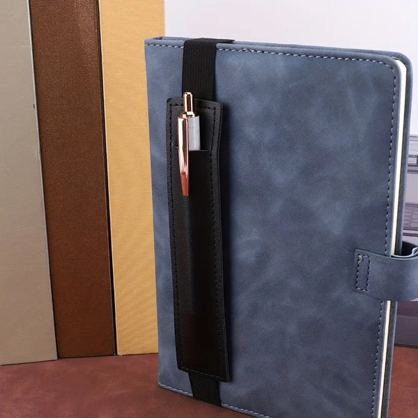 1/2pcs PU Leather Notebook Pen Cover,Portable Pen Holder & Storage Bag for School, Office.Office & Dorm Accessories.pen cap