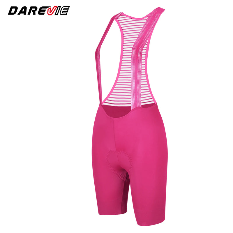 ខោខ្លីជិះកង់ DAREVIE គ្មានថ្នេរ 2.0 90kg/m³ 30KPa បន្ទះអេប៉ុង សម្លៀកបំពាក់ជិះកង់សម្រាប់ស្ត្រី ខោខ្លីសម្រាប់ហាត់ប្រាណប្រឆាំងនឹងការរអិល