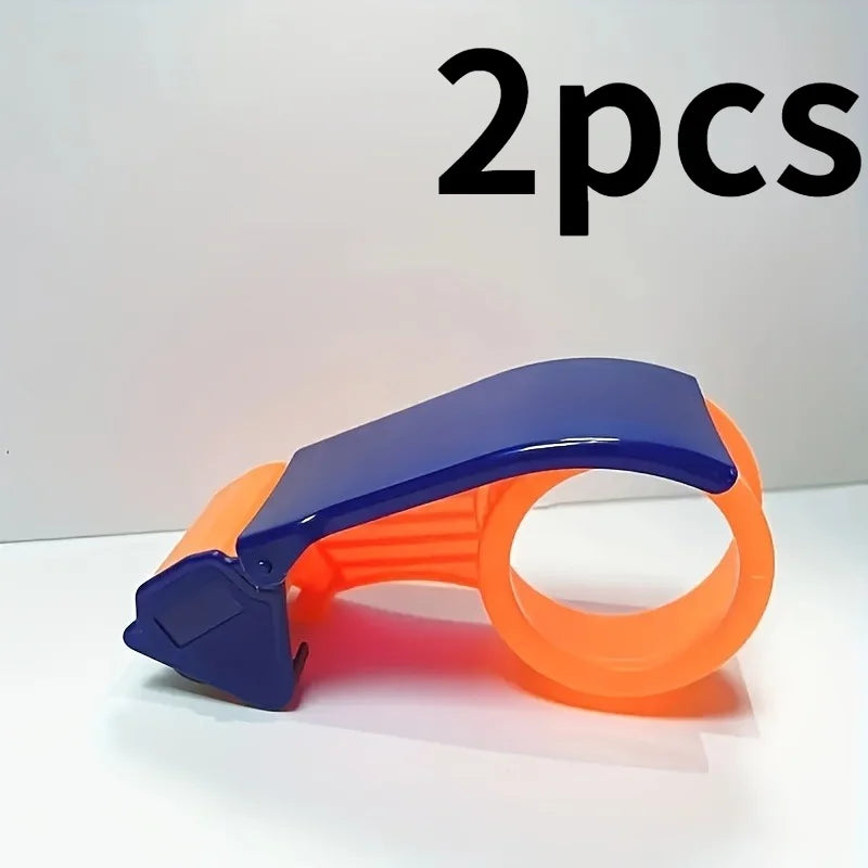 1/2pcs Ergonomic Tape Dispenser & Cutter,Lightweight Portable Durable Manual Design with Built In Blade for Precise Cutting.