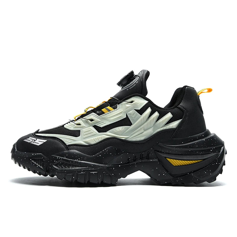 Men's racing casual sneakers New Four seasons classic outdoor running shoes breathable lightweight Thick sole speed sports shoes