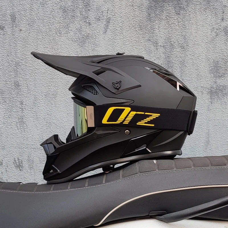 ORZ Motorcycle Helmet Motocross Cascos Para Moto Off Road Motocycle Abs Man&Woman Dot