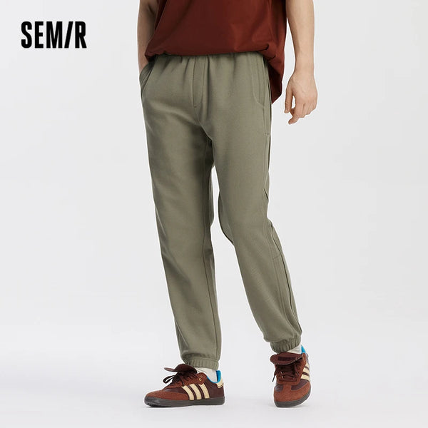 ខោបុរស Semir រាងមូល រលុង ប៉ាក់ ចូហ្គើរ ស្ទីលស្ព័រ ខោរដូវស្លឹកឈើជ្រុះធម្មតា ស្លៀកប្រចាំថ្ងៃ 2026