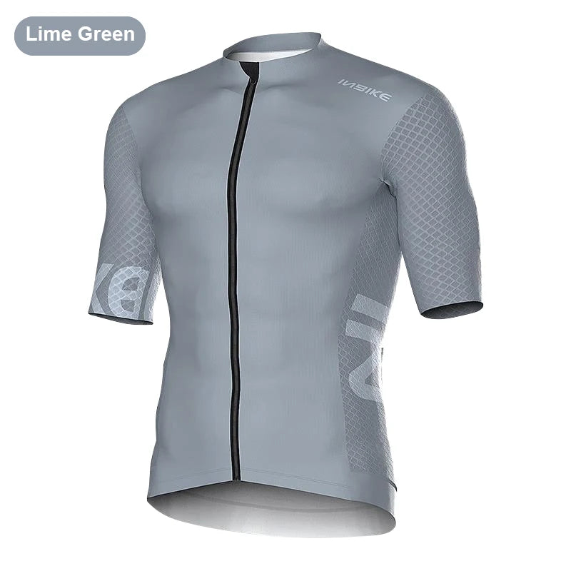 INBIKE Short Sleeve Bicycle Jersey Man Summer Road Cycling Jersey Clothes For Men MTB Mountain Bicycle Sportswear Male Clothing