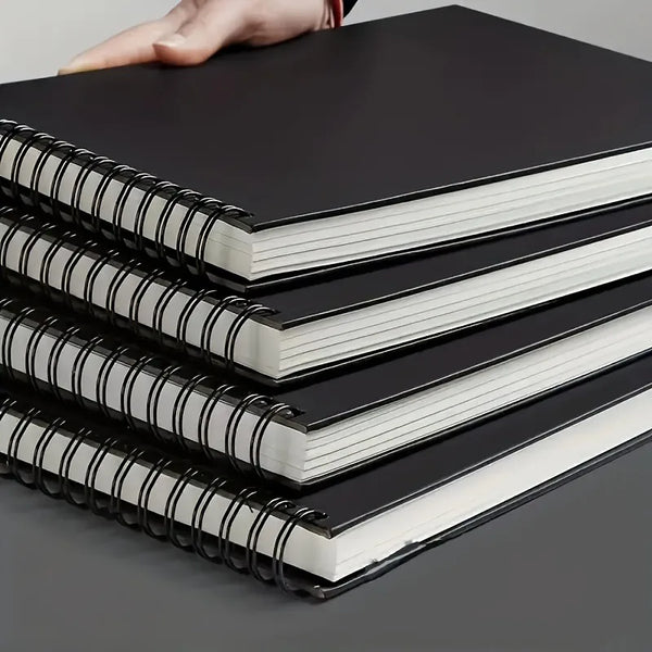 1PC Thick Square Sketchbook,Art Drawing Paper Sketch Pad for Drawing,Sketching book with Spiral Binding,5.82inch x 4.13inch
