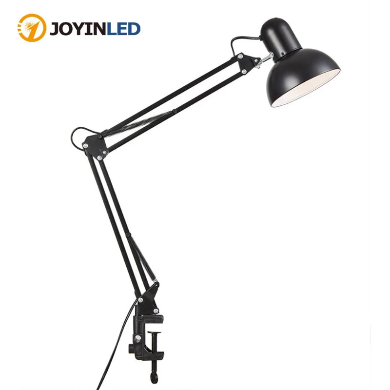 ចង្កៀងតុ LED JOYINLED ដែលអាចលៃតម្រូវបានដោយភ្នែក ជាមួយនឹងភ្លើងអានសៀវភៅពេលយប់ សិក្សា អាន ការងារ កិច្ចការ