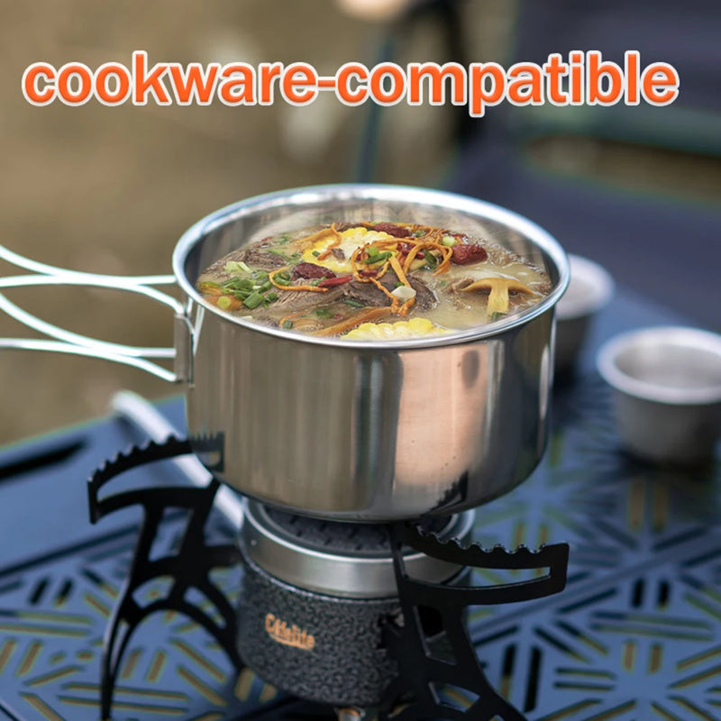 Outdoor Infrared Stove Camping Waterproof Energy-Saving Burner Ultralight Folding Mini Burner Camp Cooking Supplies