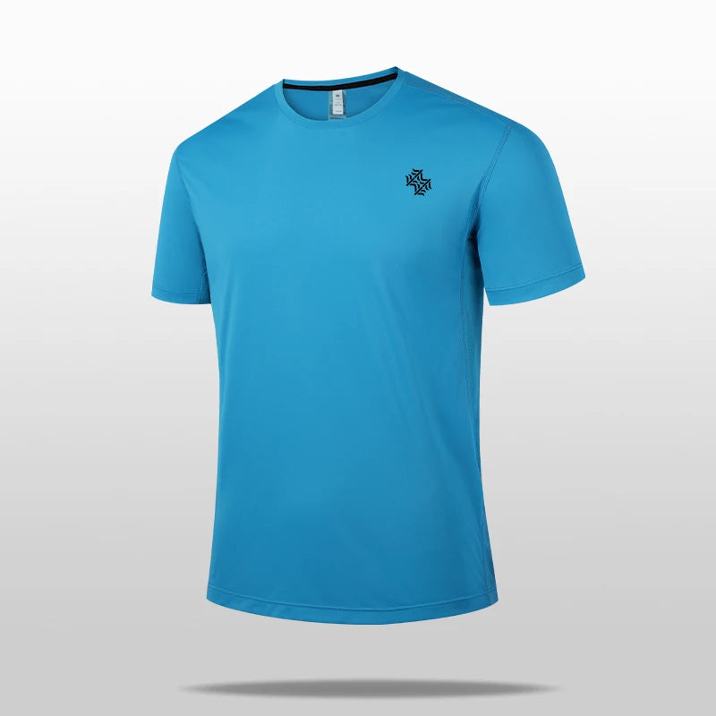 SBWL 2026 Summer High-Quality Men's Outdoor Leisure Sports Quick-Drying T-Shirt Running Short Sleeve Tops