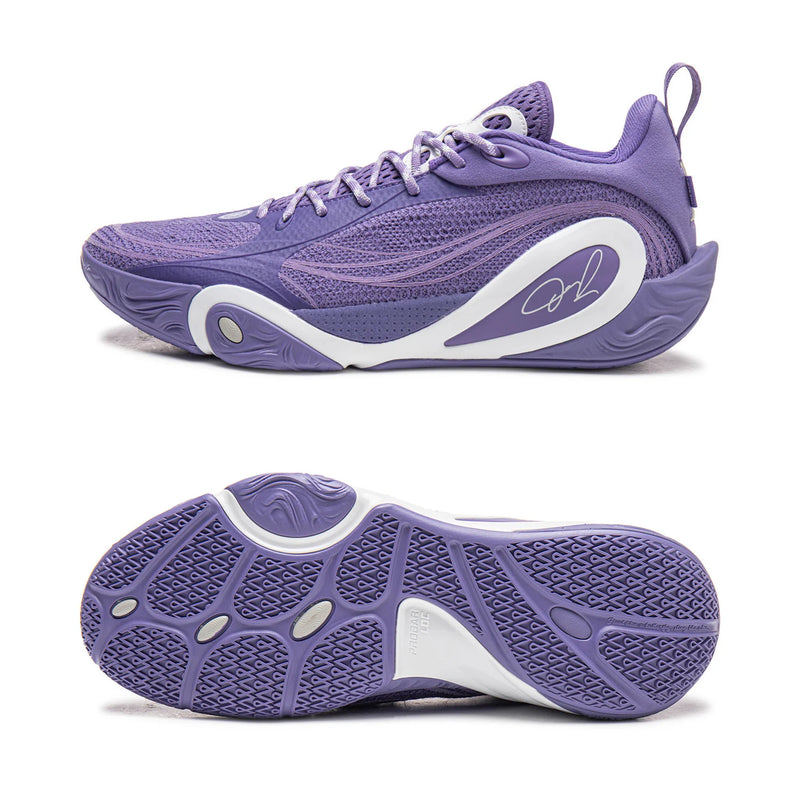 ស្បែកជើងបាល់បោះបុរស Li-Ning WADE DLO 1 លើទីលាន BOOM ទម្ងន់ស្រាល ស្រូបយកឆក់ ទ្រទ្រង់លំនឹង ស្បែកជើងប៉ាតា ABPV009