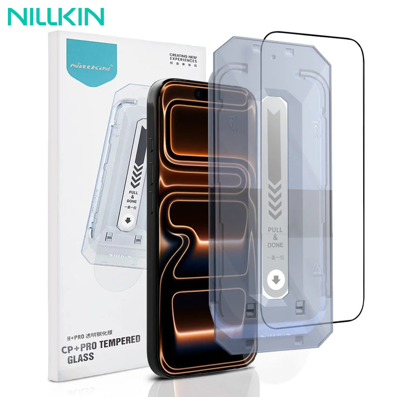 NILLKIN For iPhone 18/17 Pro Max Screen Protector CP+Pro/H+Pro Clear Tempered Glass Film for iPhone 18/17 Pro/17 Air With Tool