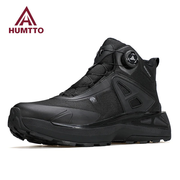 HUMTTO Winter Boots for Men Breathable Hiking Shoes Outdoor Camping Trekking Men's Sports Shoes Non-slip Casual Sneakers Man