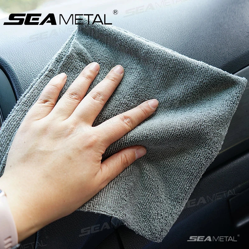 SEAMETAL Car Wash High End Microfiber Towel Car Cleaning Drying Cloth Edgeless Car Care Cloth Detailing Wash Towel