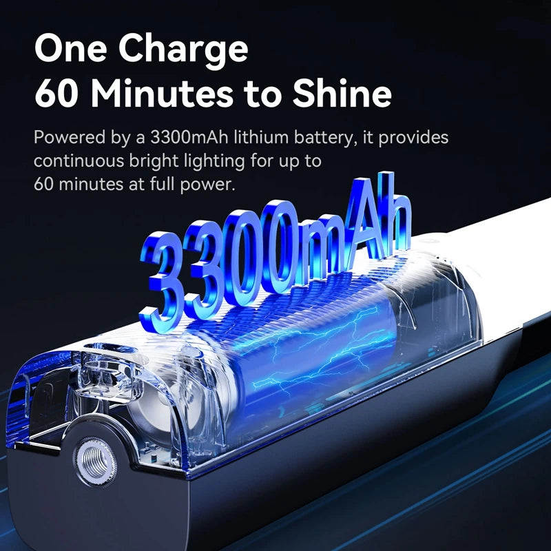 អំពូលភ្លើង Ulanzi VL119 10W RGB Light Wand Handheld Stick Light 2500K-9000K Bi-Color Photography Tube Light សម្រាប់ការផ្សាយផ្ទាល់វីដេអូ Vlog