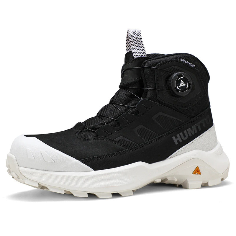 HUMTTO Trekking Boots for Woman Winter Womens Hiking Shoes Breathable Designer Climbing Shoes Anti-slip Leather Outdoor Sneakers