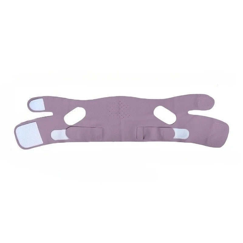 Adjustable V-shaped Face Lift Mask - Breathable, Reusable Facial Shaping Bandage for Double Chin Reduction and Tight facial mask