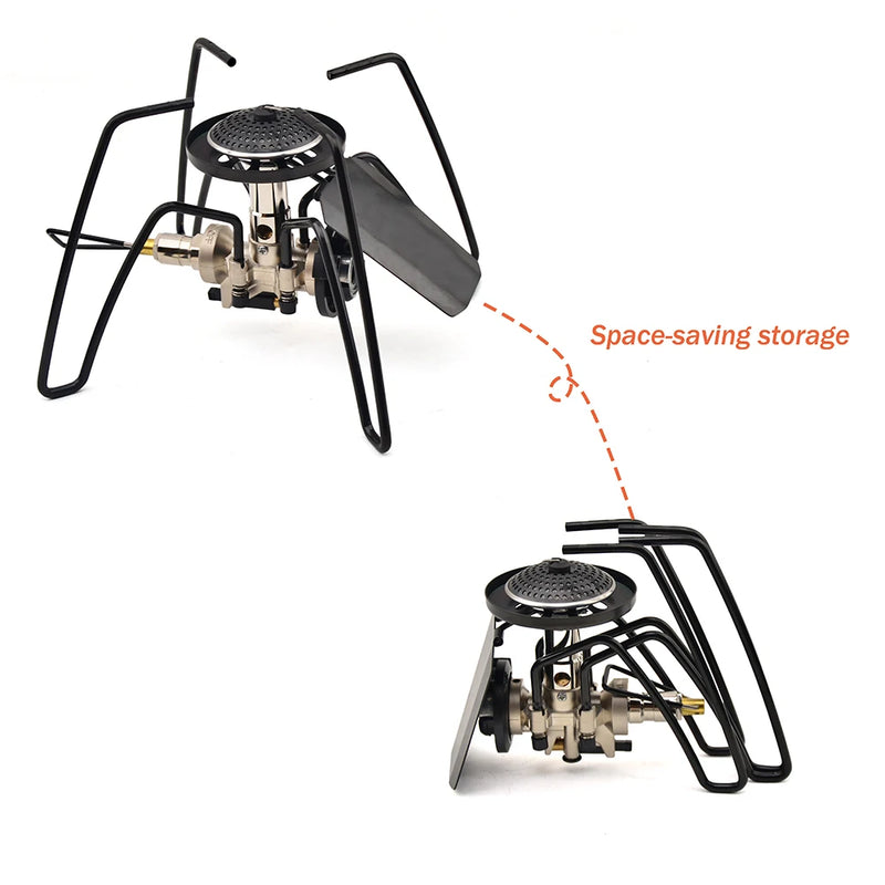 Outdoor Spider Stove   Folding Lightweight Portable Stainless Steel Stove Burner For Tourist Picnic Hiking Survival Tool