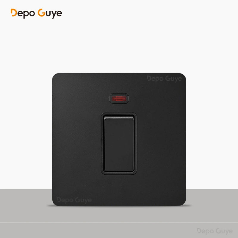 Retro Brass Lever Switch 1-4 Gang 2 Way Toggle Switch Panel Black EU RU FR Electrical Sockets And Switches USB Type-c Cat6 Rj45