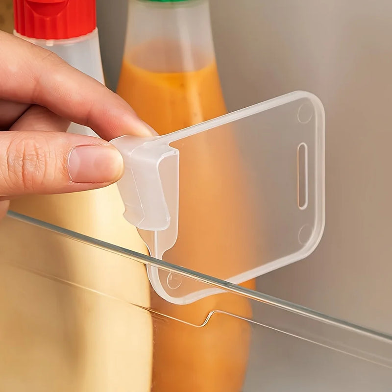10pcs Multi-functional Refrigerator Side Door Organizer Dividers - for Customized Space Management