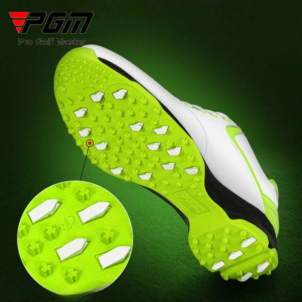 PGM Men's Golf Shoes with Anti Slip Studs and Waterproof Sports Shoes XZ051