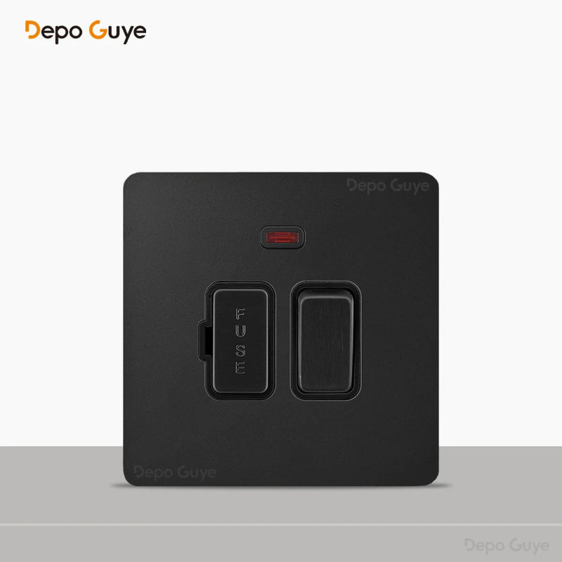 Retro Brass Lever Switch 1-4 Gang 2 Way Toggle Switch Panel Black EU RU FR Electrical Sockets And Switches USB Type-c Cat6 Rj45