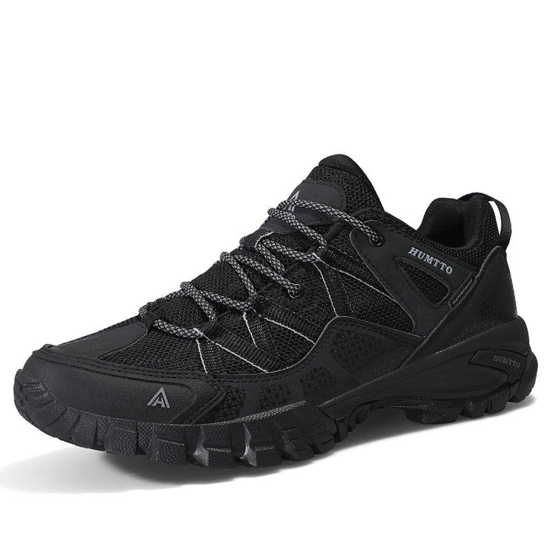HUMTTO New Luxury Designer Climbing Trekking Sneakers for Men Breathable Outdoor Hiking Men's Sports Shoes Man Safety Work Boots