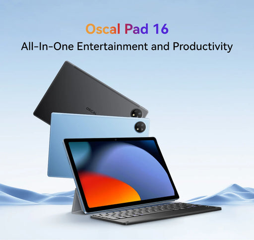 Oscal Pad 16 Tablet 10.5'' FHD+ Display 8GB 128GB/256GB 8200mAh Battery Unisoc T606 Octa core 13MP Camera Android 13 Tablets PC