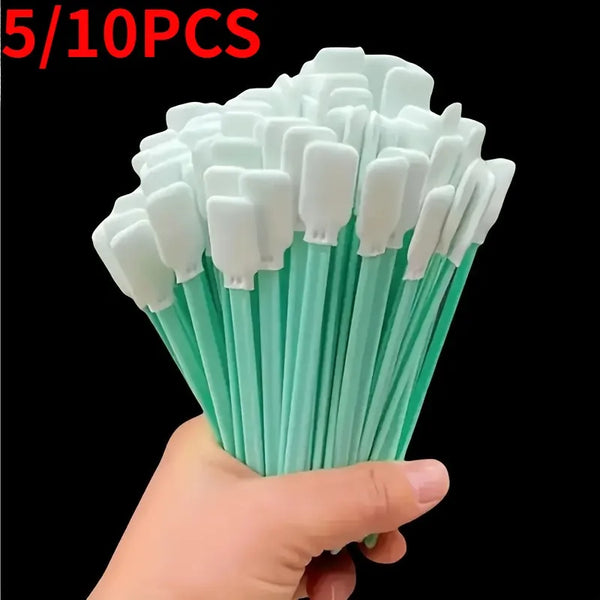 5/10pcs Precision Multi-Function Cleaning Brush,Dust Free Purifying Swabs,for Printer,Craft Household Cleaning. Cleaning Brushes