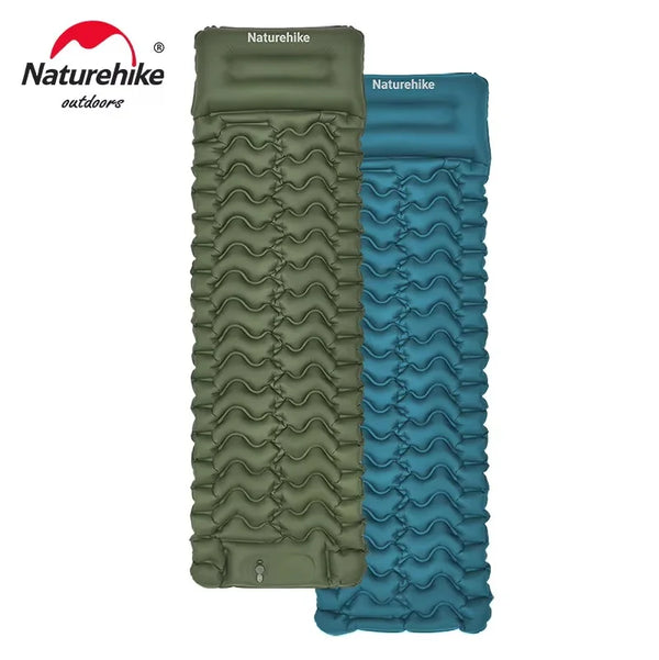 Naturehike FC01 1.6R Value Sleeping Mat Lightweight Inflatable Cushion Outdoor Portable Moisture-proof Pad Wider Tent Mattress