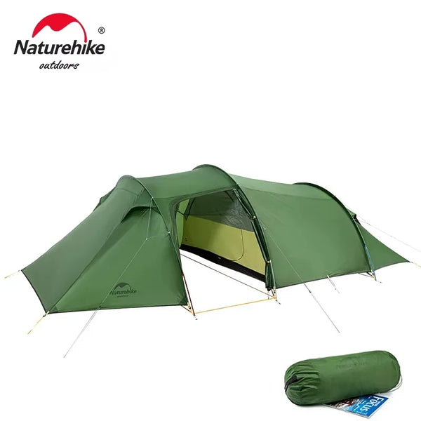 Naturehike Opalus Pro 2 3 Tent 2 3 Person Hiking Tent 4 Season Tent Ultralight Family Travel Tent 20D Waterproof Camping Tent