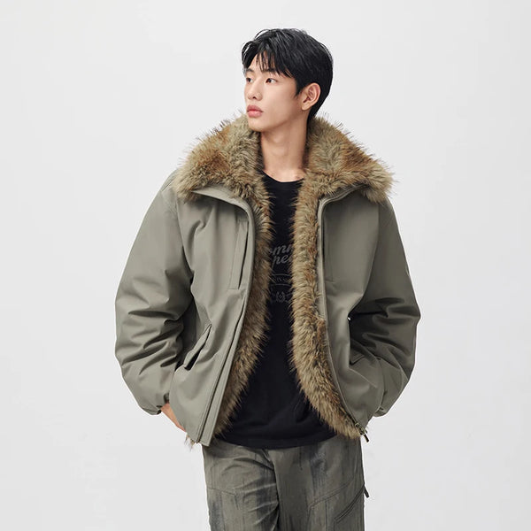 អាវក្រៅ Semir សម្រាប់បុរស កអាវរោមសត្វការពារ ការពារខ្យល់ ការពារទឹកជ្រាប រដូវរងា ឆ្លាតវៃ ធម្មតា ម៉ូដសម្រាប់គូស្នេហ៍ 2026