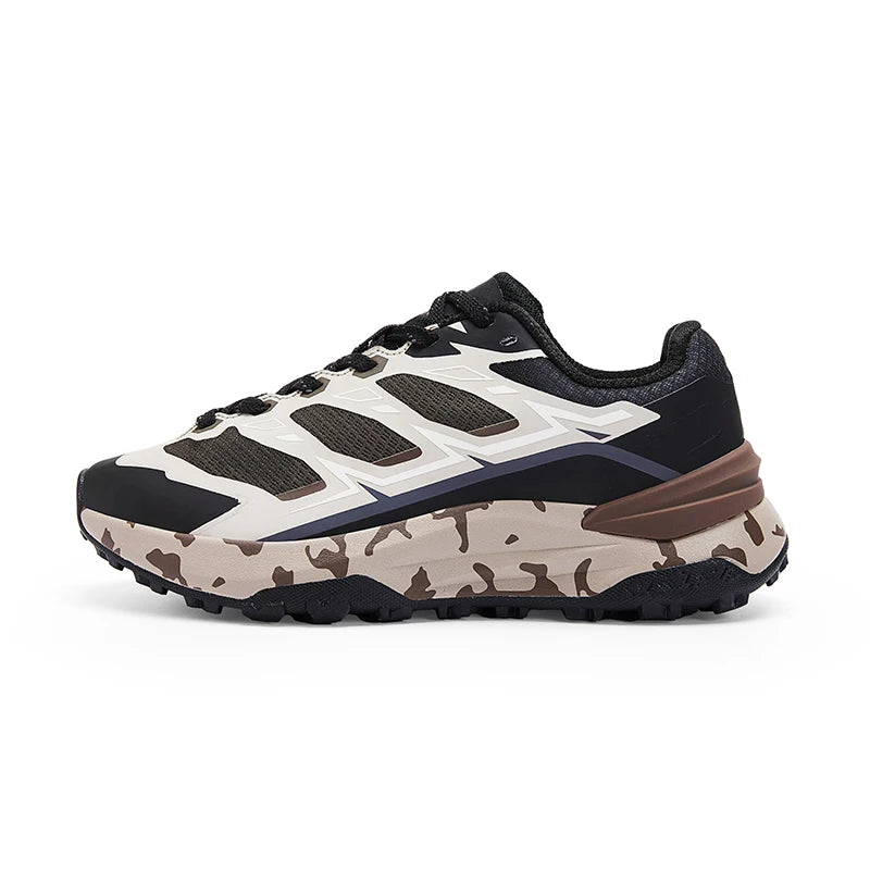 Men Sports Shoes Wear-resistant Comfortable Thick Soled Non Slip Fashionable Versatile Fitness Shoes Outdoor Hiking Shoes Man