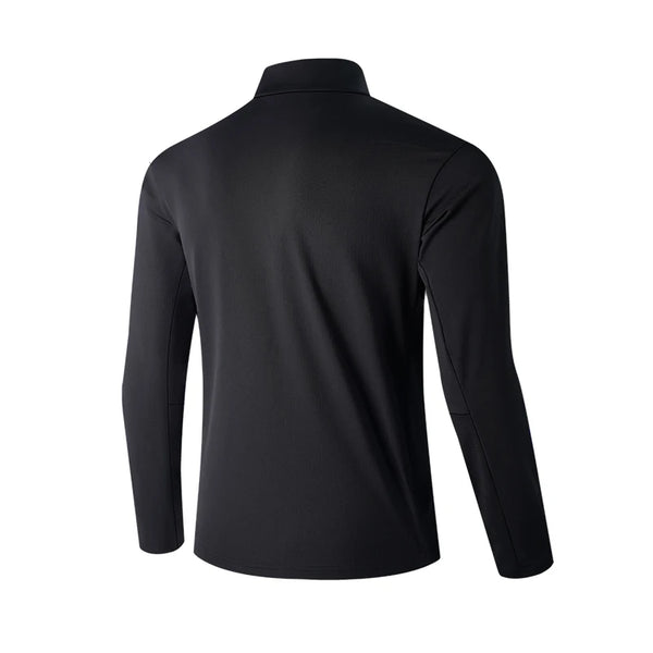 SBWL Autumn High Quality Men's Running Fitness Outdoor Sportswear Fashion Business Casual Breathable Long Sleeve T-Shirt Tops