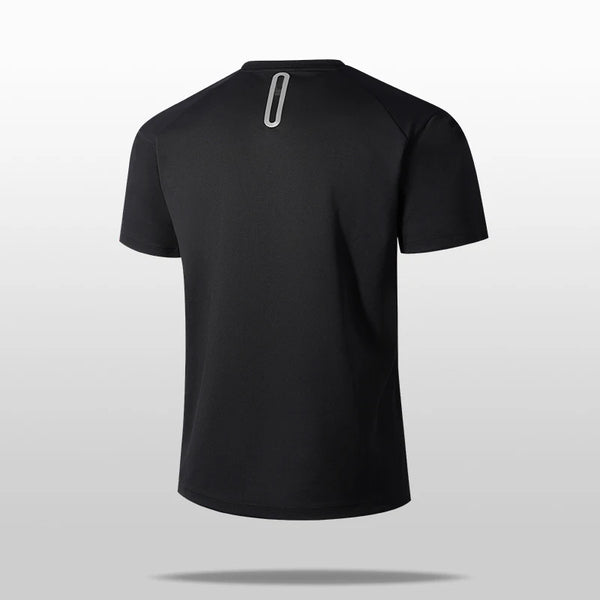 SBWL Summer Men's High-Quality Outdoor Sports Quick-Drying T-Shirt for Running Leisure Short Sleeve Tops