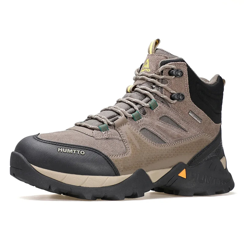 HUMTTO Hiking Men's Sports Shoes Anti-slip Military Boots Winter Trekking Shoes for Men 2023 Breathable Outdoor Work Sneakers