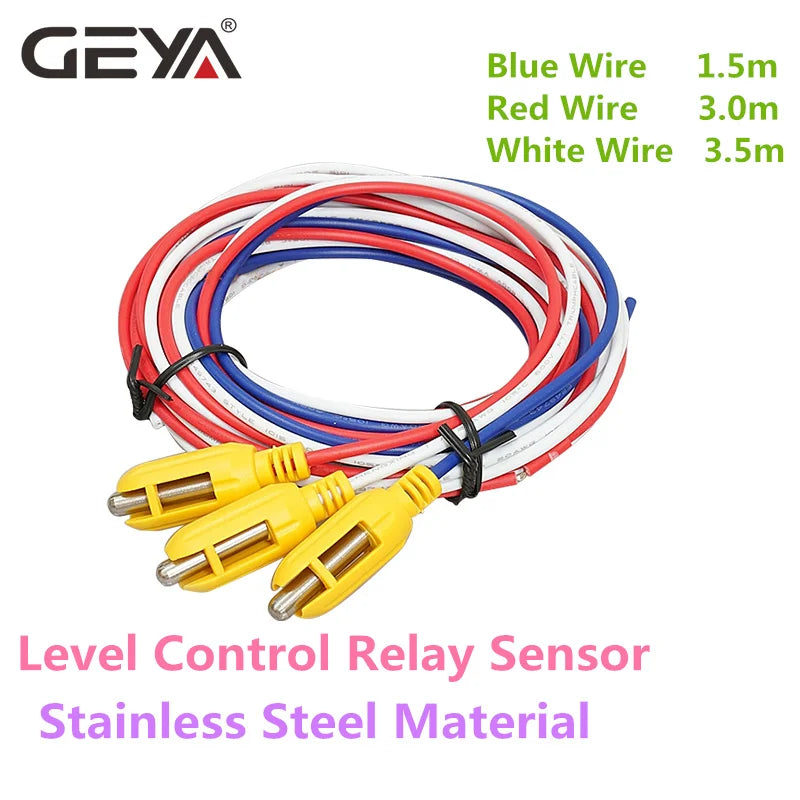 GEYA GRL8 Liquid Level Control Relay Electronic Liquid Level Controller 10A  AC/DC24V-240V Water Level Relay