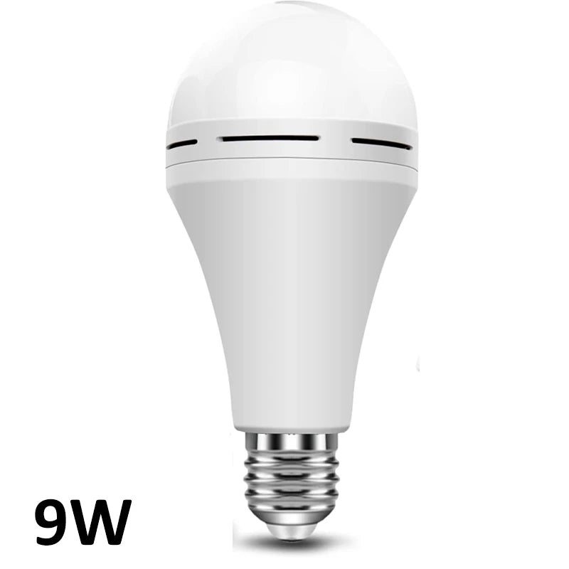 E27 Rechargeable LED Lamp Bulbs 7-15W High Brightness Emergency Light Bulb Outdoor Camping Fishing Portable Lamps Lights