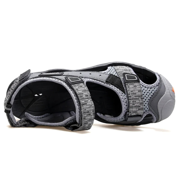 HUMTTO Summer Sandals Breathable Hiking Shoes for Men Outdoor Water Beach Mens Sandals Camping Fishing Climbing Aqua Sneaker Man