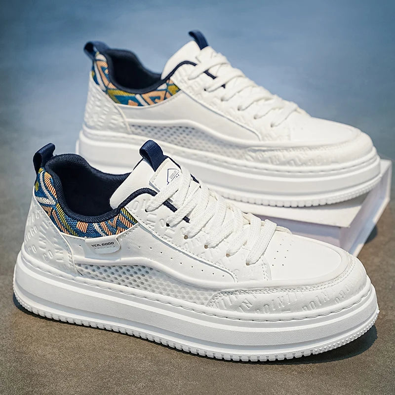 Men's breathable Joker casual board shoes Four seasons new light soft-sole non-slip comfortable outdoor walking running sneakers
