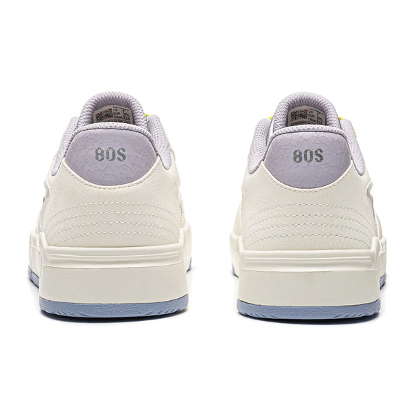 ស្បែកជើង Li-Ning ស្ត្រី COMMON 80s Lifestyle ស្បែកជើងកីឡាបែបបុរាណ ងាយស្រួលពាក់ ស្បែកជើងកីឡា LiNing Leisure AGCW038
