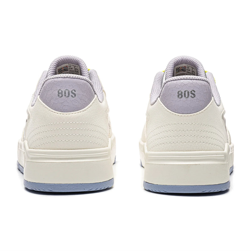 ស្បែកជើង Li-Ning ស្ត្រី COMMON 80s Lifestyle ស្បែកជើងកីឡាបែបបុរាណ ងាយស្រួលពាក់ ស្បែកជើងកីឡា LiNing Leisure AGCW038