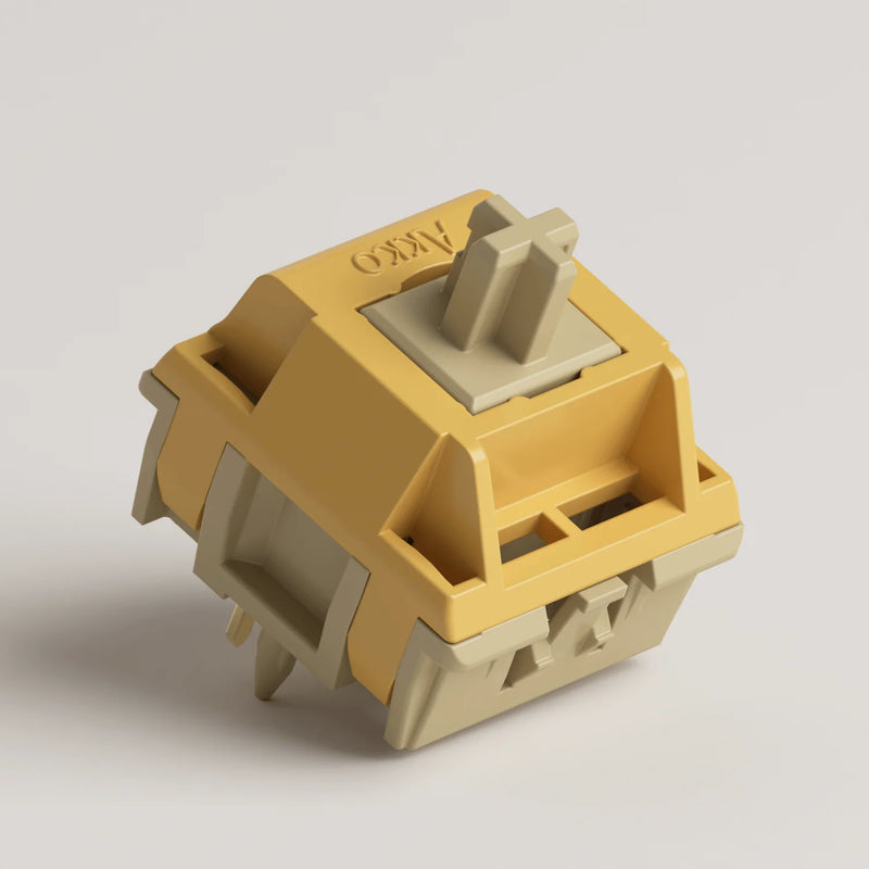 Akko Bittersweet Switch 5-Pin 48gf Muted Thocky Tactile Switch Factory Lubed Compatible with Cherry MX Mechanical Keyboard 45pcs