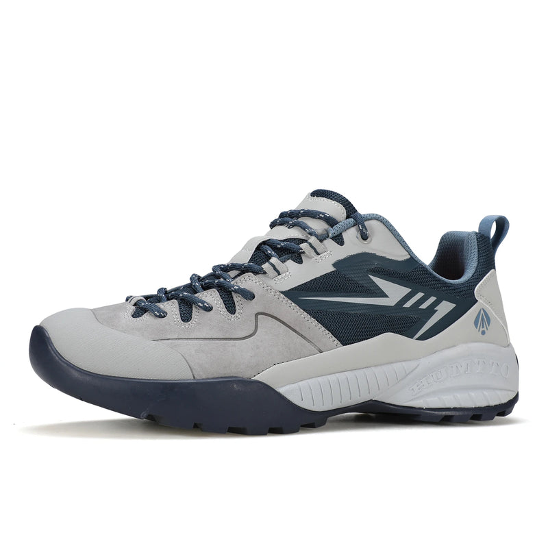 HUMTTO Sneakers for Men Breathable Trekking Shoes for Men's Sports Shoe Non-slip Hiking Sneaker Designer Man Safe Walking Boots