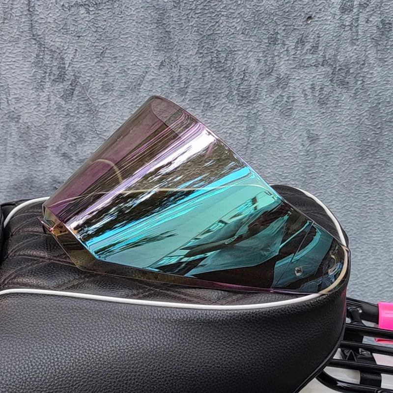 Motorcycle helmet specific lens ORZ-819 retro full helmet color lens reinforced with PC material