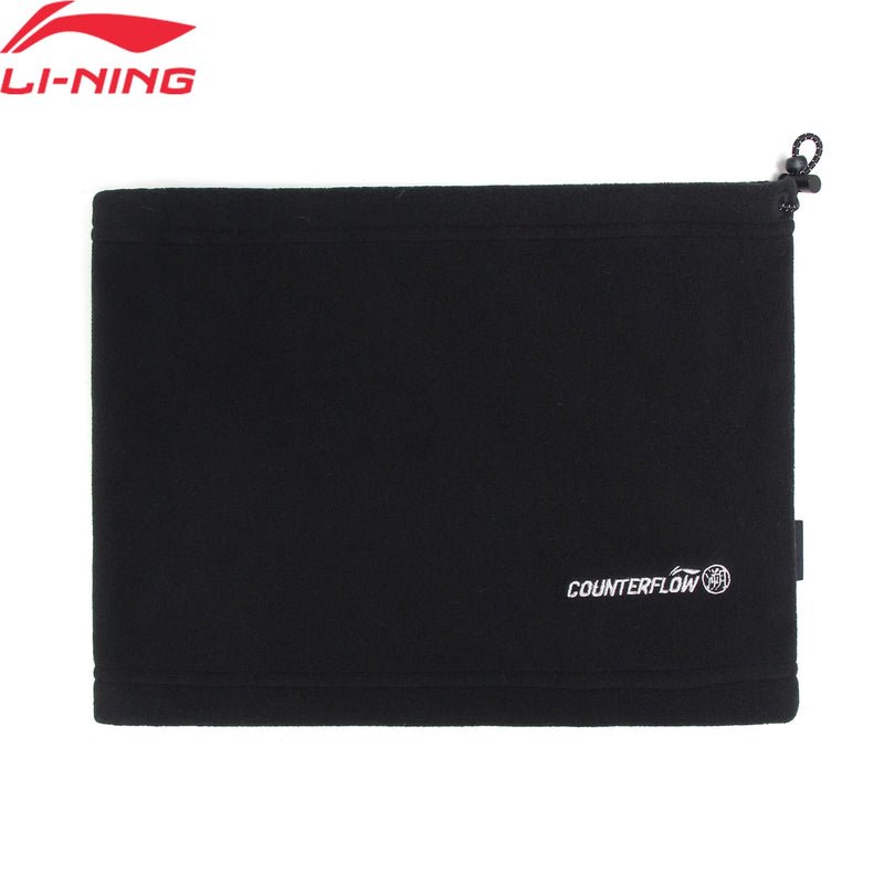 ក្រមា Li-Ning សម្រាប់ពាក់ក្រៅផ្ទះសម្រាប់បុរស និងស្ត្រី ធ្វើពីក្រណាត់រោមចៀមក្តៅ 100% Polyester ទំហំ 30*22cm អាចលៃតម្រូវបាន AQAV043
