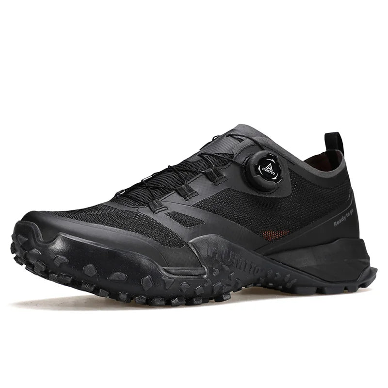 HUMTTO Hiking Shoes Summer Camping Men's Sports Shoes for Men Breathable Trekking Boots Man 2025 Leather Outdoor Safety Sneakers
