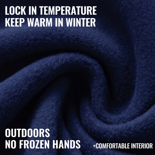WRELS Sports Gloves Anti‑Slip Touch Screen Gloves Running Cycling Driving Hiking Winter Men Women Outdoor Thermal Glove Liners